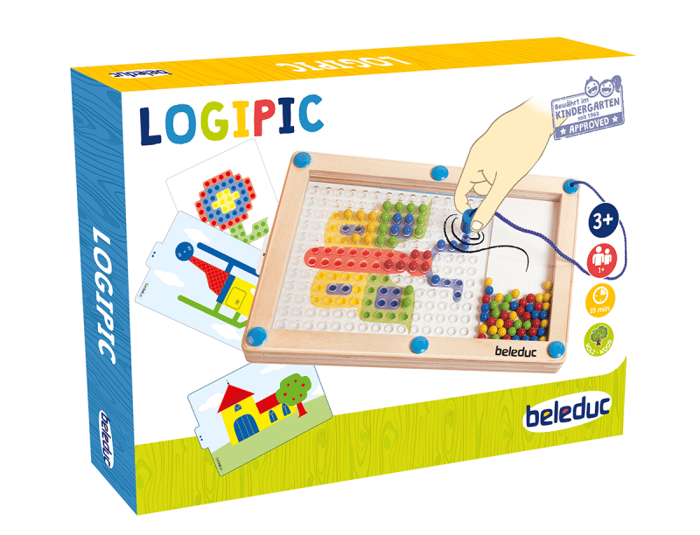 Logipic Logic Game incl. 8 Template Cards