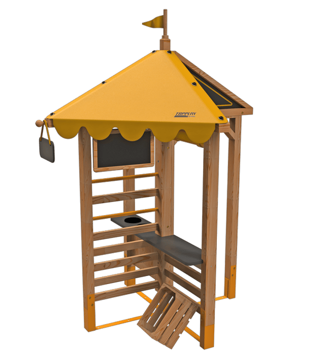 4-in-1 Outdoor Play and Activity Station