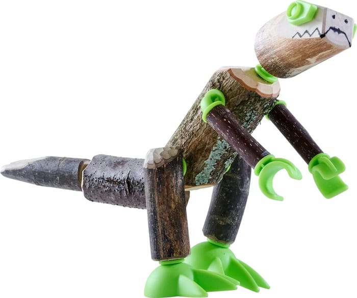 Connectors Construction - Dinosaurs, 53 pcs