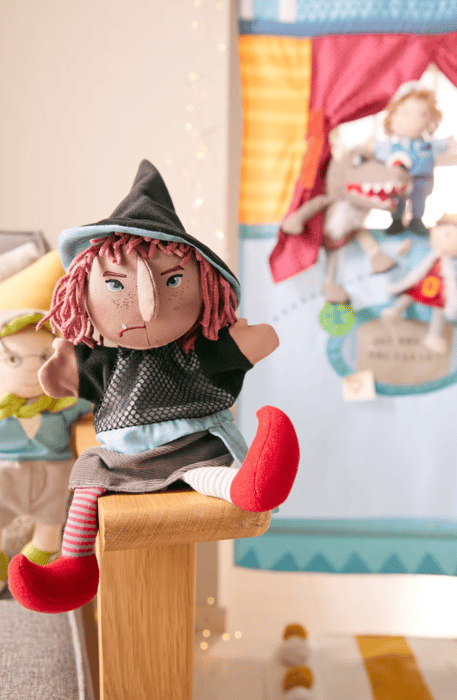 Hand Puppet 39 cm - Witch