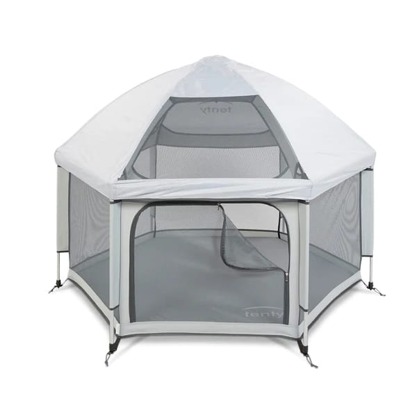 Pop-Up Playpen/Hideaway with Cover - Light Grey