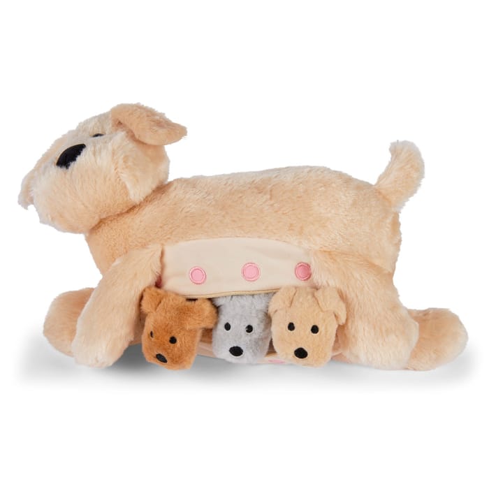 Stuffed Animals Family - Dog with Puppies
