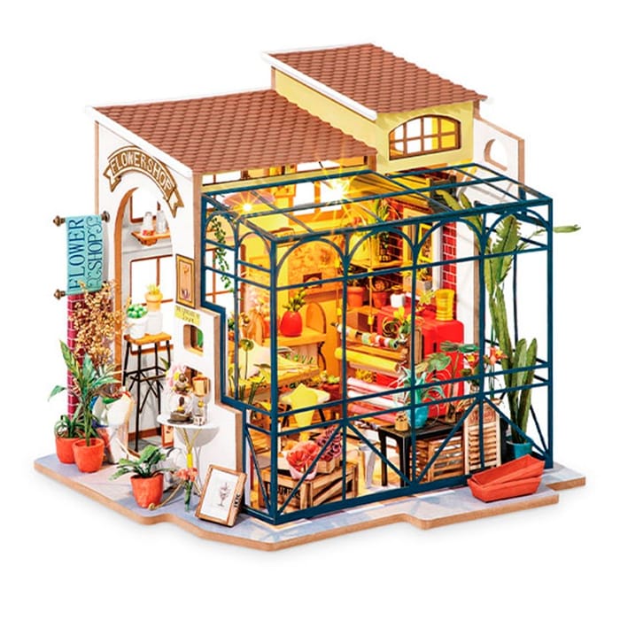 DIY Miniature House - Emily's Flower Shop