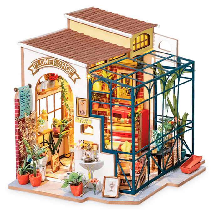 DIY Miniature House - Emily's Flower Shop