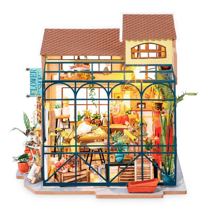 DIY Miniature House - Emily's Flower Shop