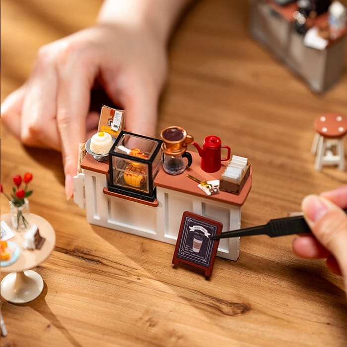 DIY Miniature House - Flavory Cafe