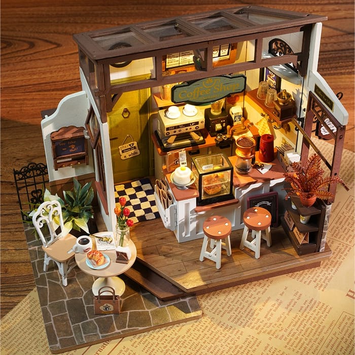 DIY Miniature House - Flavory Cafe