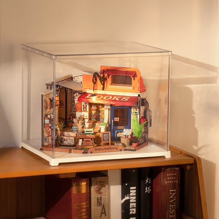 DIY Miniature House Kit - Corner Bookstore