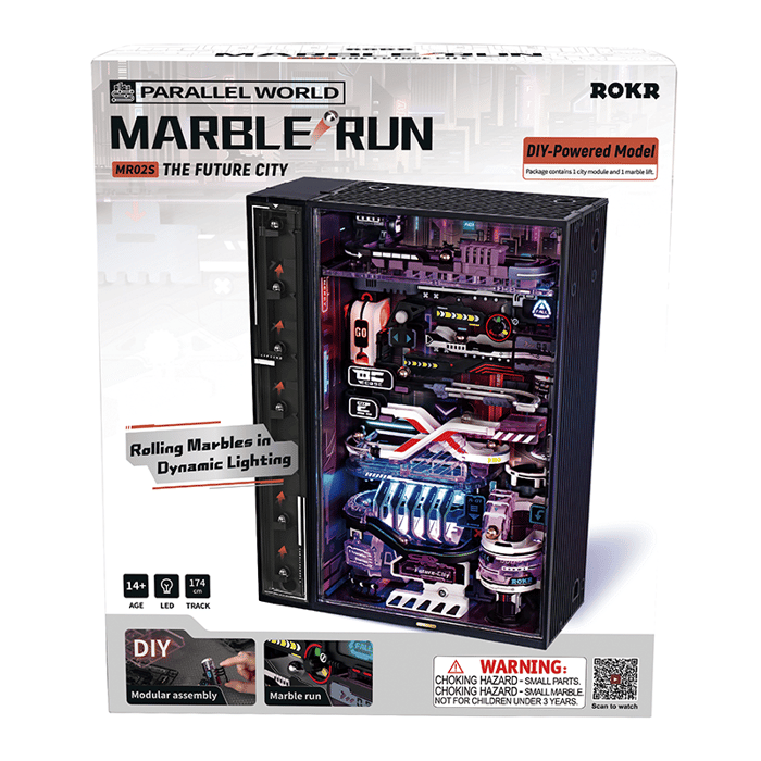 DIY Marble Run - The Future City