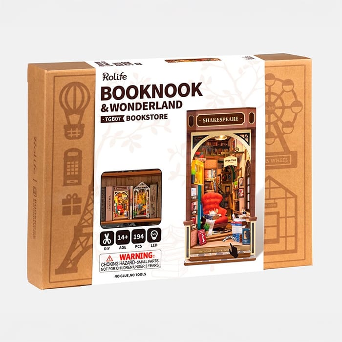DIY Book Nook Kit - Bookstore