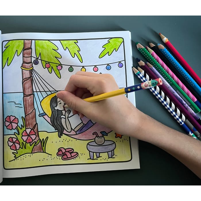Colouring Book - Living my Best Life