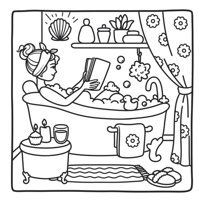 Colouring Book - Living my Best Life