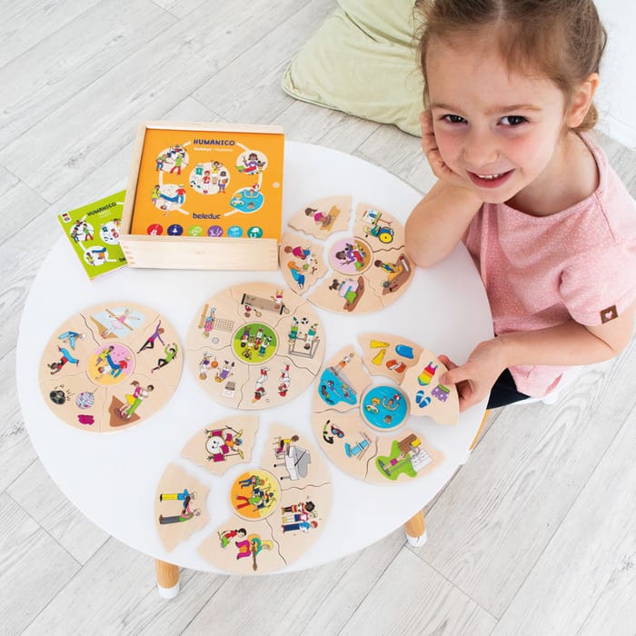 Matching Puzzles - Hobbies (Set of 6)