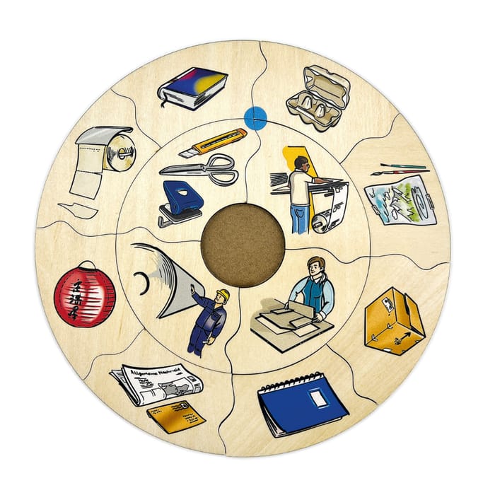 Matching Puzzles - Materials (Set of 5)