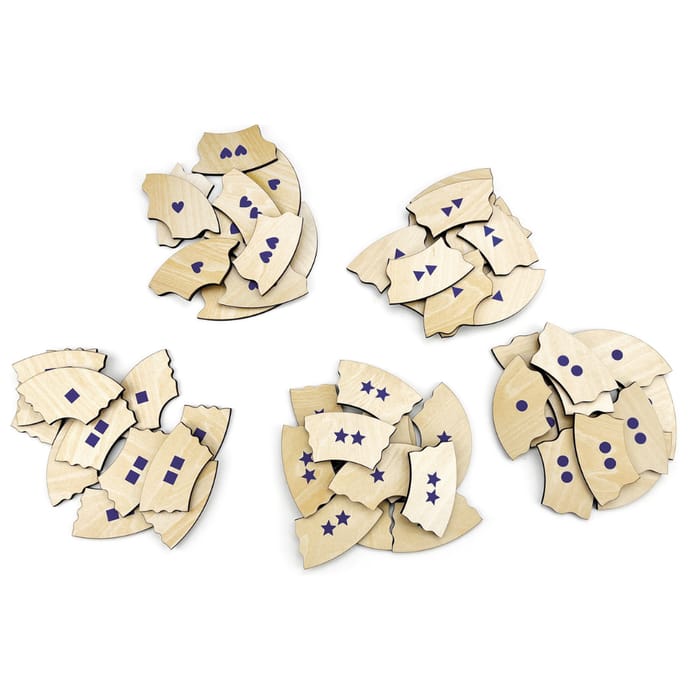 Matching Puzzles - Materials (Set of 5)