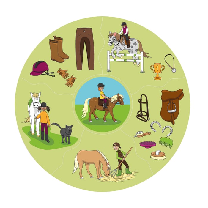 Matching Puzzles - Hobbies (Set of 6)