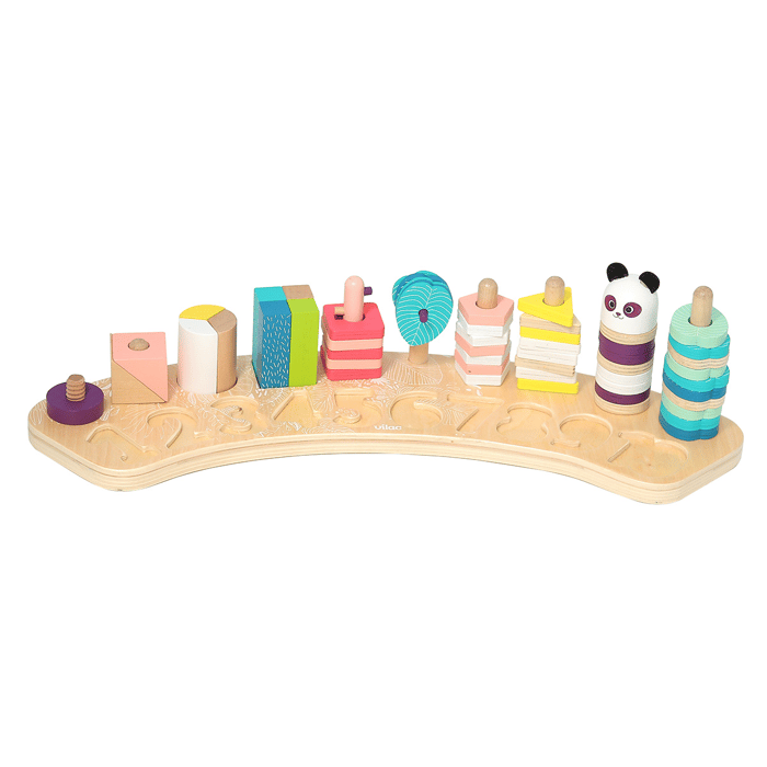 Wooden Stacking Game - Count to 10