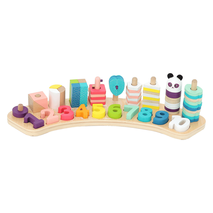 Wooden Stacking Game - Count to 10