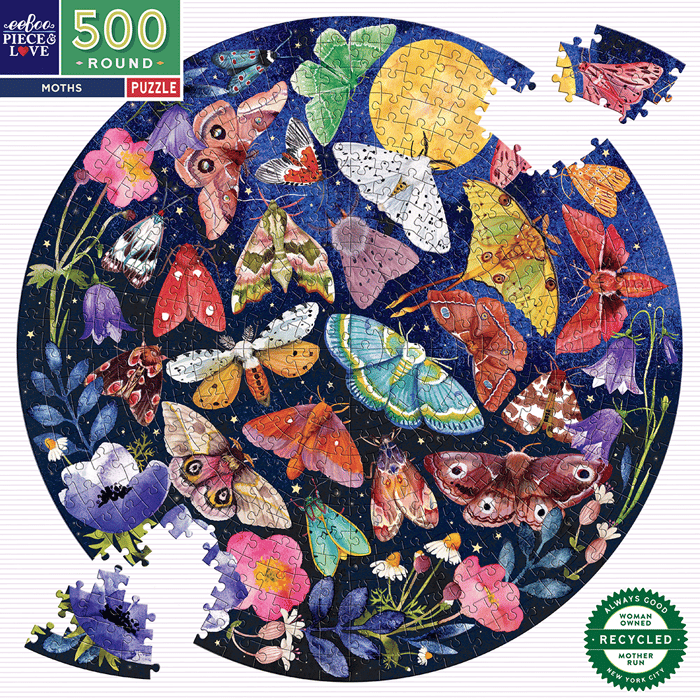 Puzzle - Moths, 500 pcs