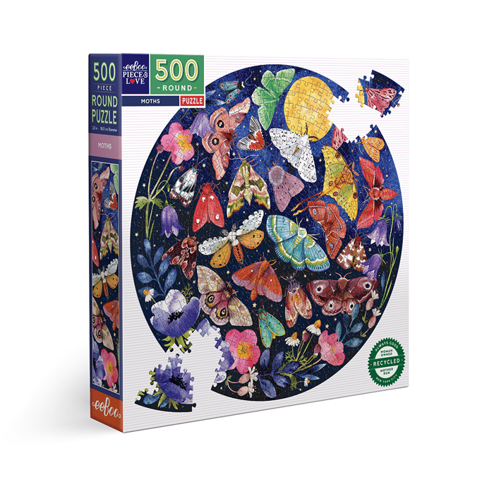 Puzzle - Moths, 500 pcs
