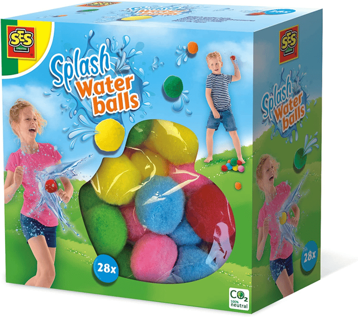 Water Splash Balls for Water Balloon Fight, 28 pcs