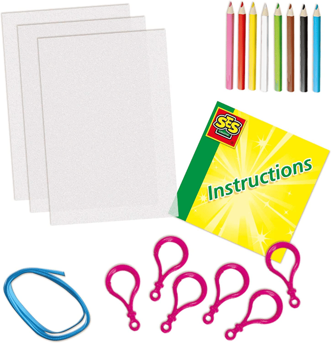 Shrink Plastic - DIY Keyrings