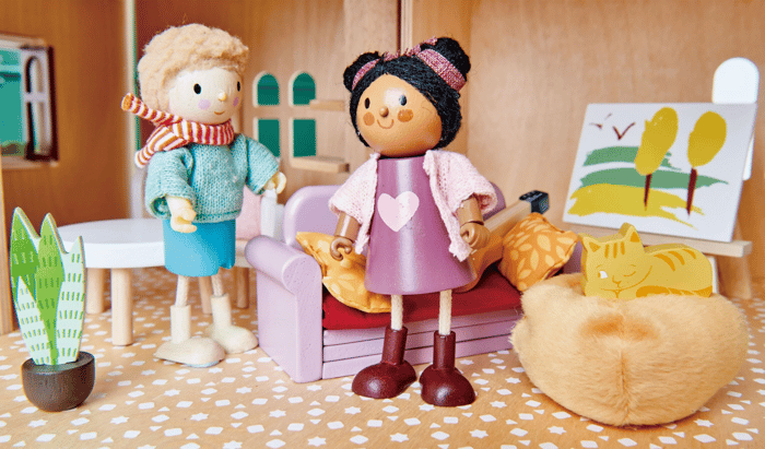 Dollhouse People - Mr. Goodwood and his Dog