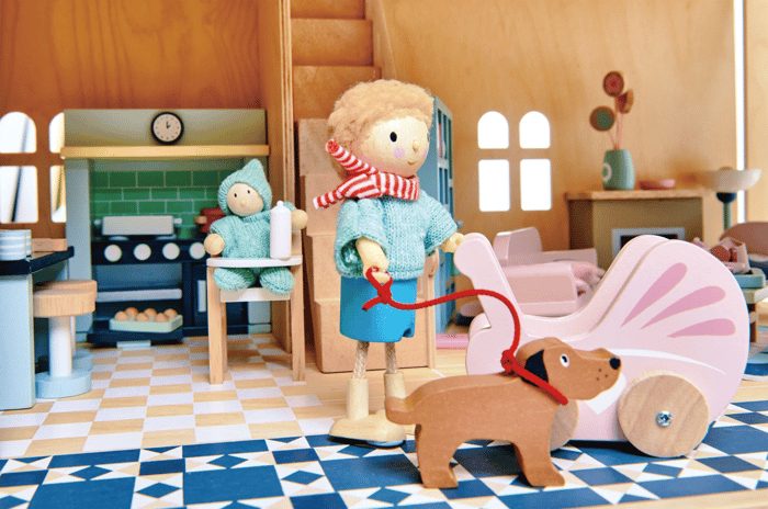 Dollhouse People - Mr. Goodwood and his Dog