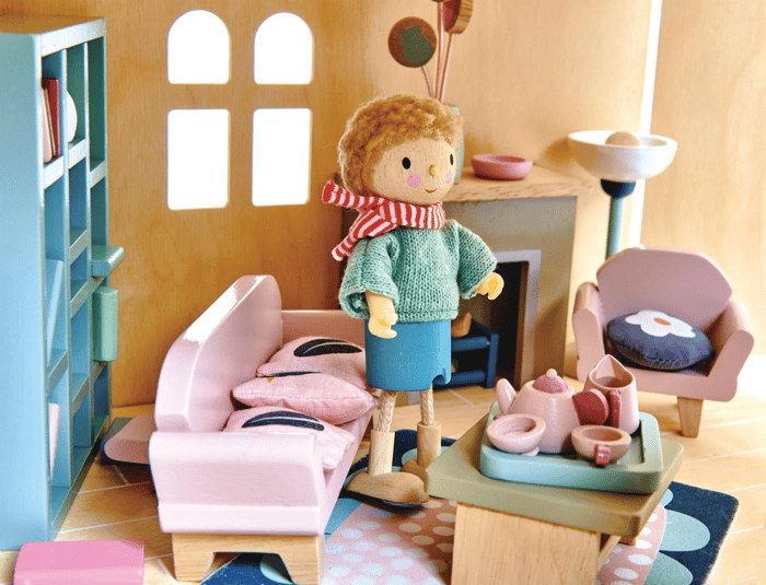 Dollhouse People - Mr. Goodwood and his Dog
