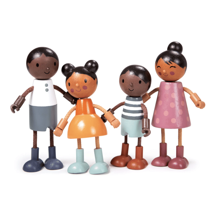 Dollhouse People - Humming Bird Doll Family