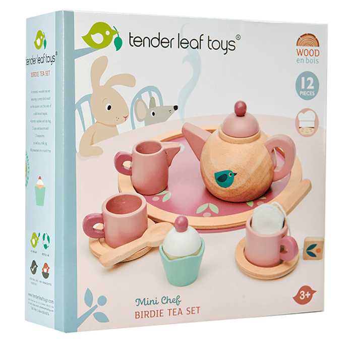 Tea Set with Serving Tray