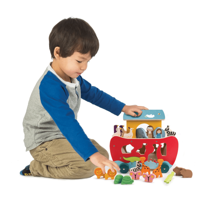 Shape Sorter - Noah’s Ark incl. 10 Animal Pairs