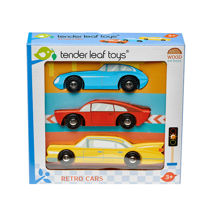 Retro Cars, 3 pcs