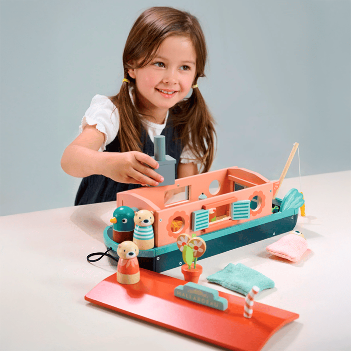 Dollhouse - Little Otter Canal Boat