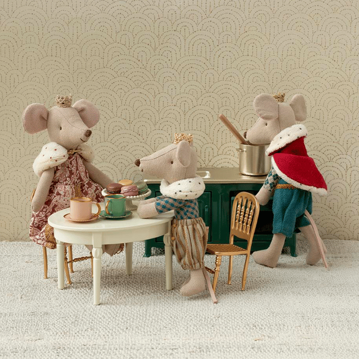 Maileg Mouse Chair - Gold