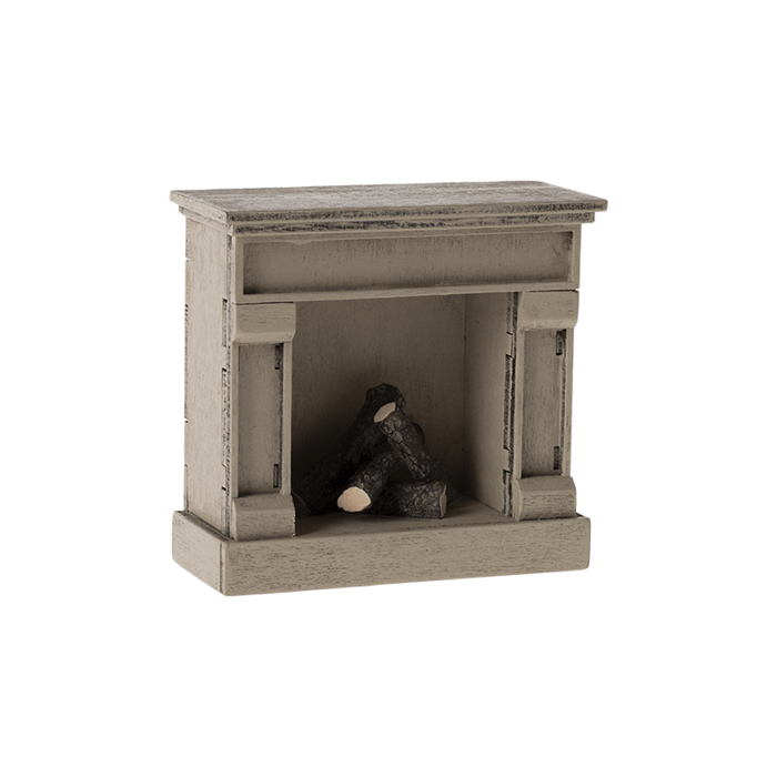 Maileg Fireplace for Mice - Off-White