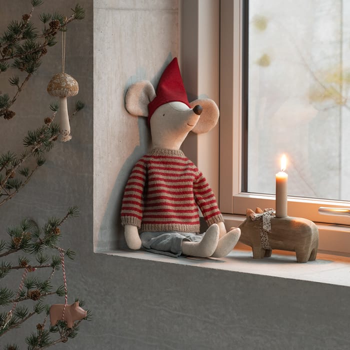 Maileg Elf Mouse Maxi - Boy, 60 cm