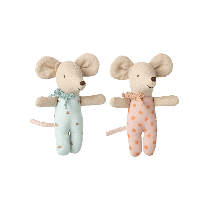 Maileg Baby Mice in Matchbox - Twins