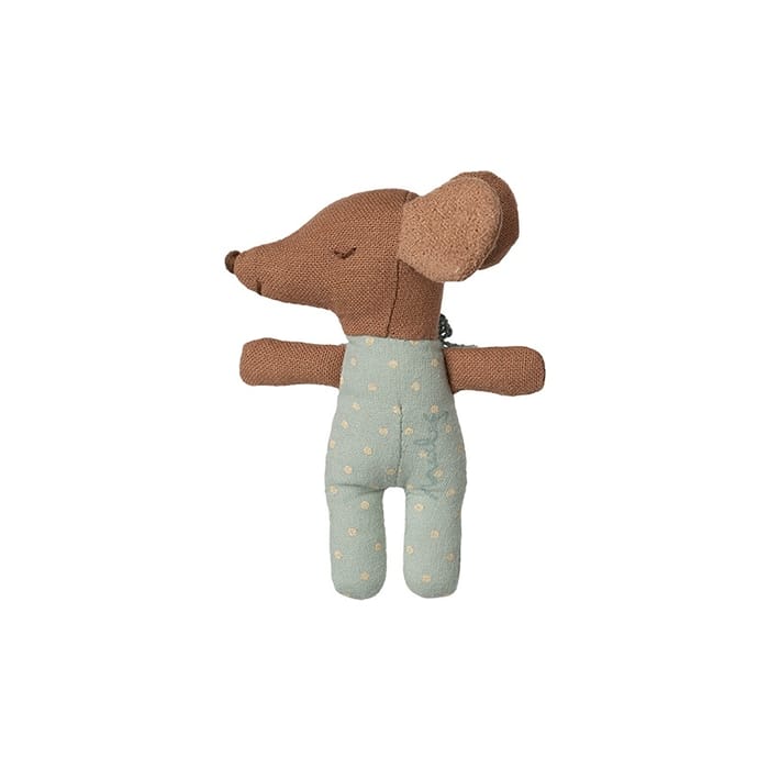 Maileg Baby Mouse in Matchbox - Blue