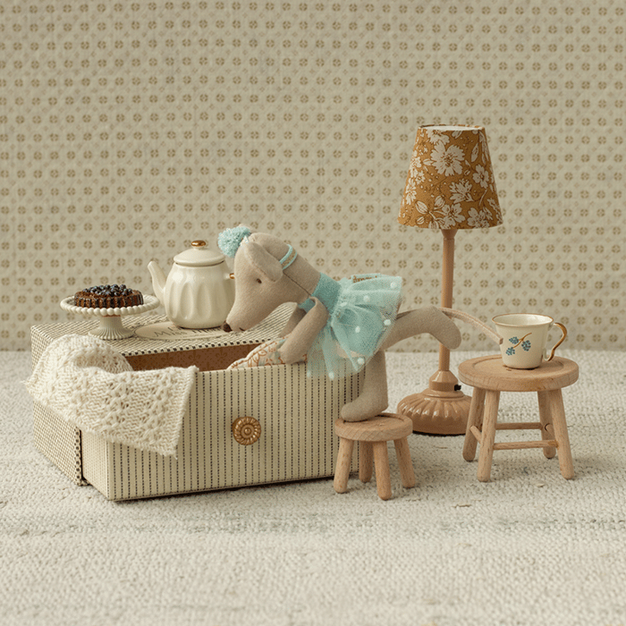 Maileg Ballet Mouse with Daybed - Little Sister