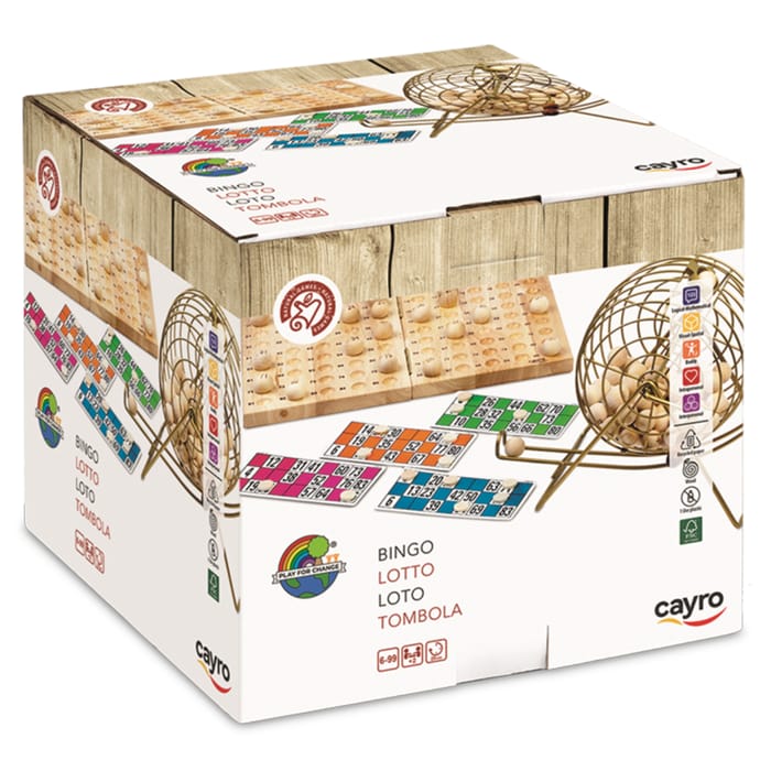 Deluxe Bingo Game Set with 90 Balls