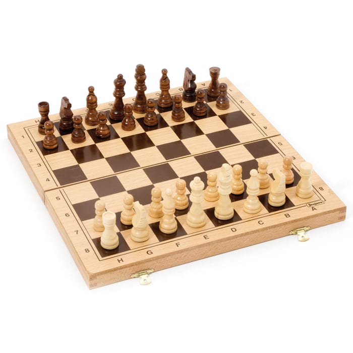 Chess Set in Wooden Case