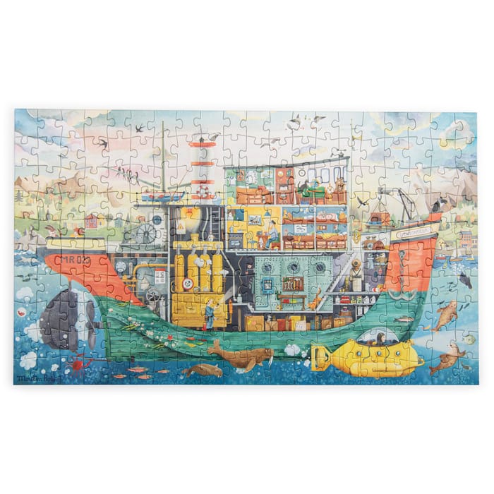 The Explorer's Ship Puzzle, 200 pcs