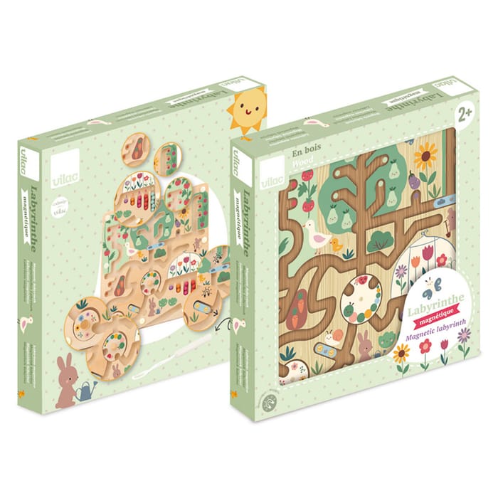 Magnetic Maze Game - In the Garden