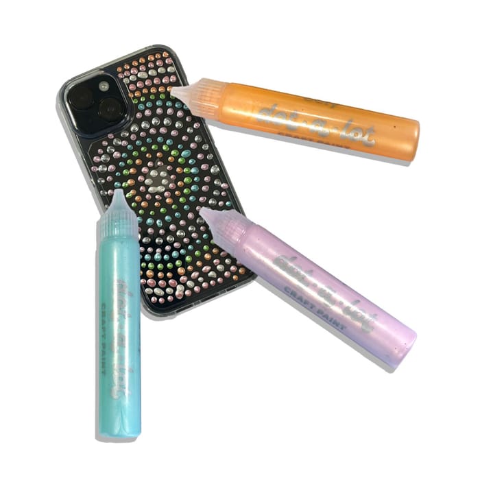 Dot-A-Lot Craft Kit - Pearlescent, 8 pcs