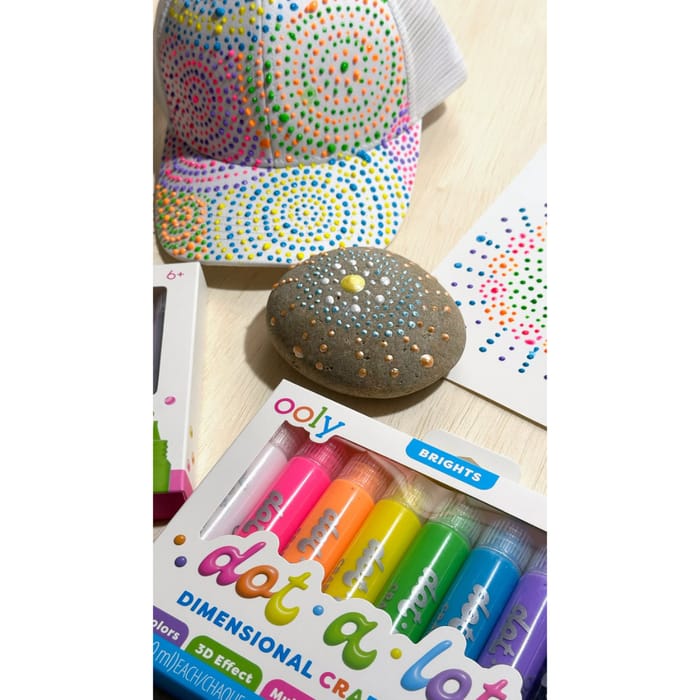 Dot-A-Lot Craft Kit - Pearlescent, 8 pcs