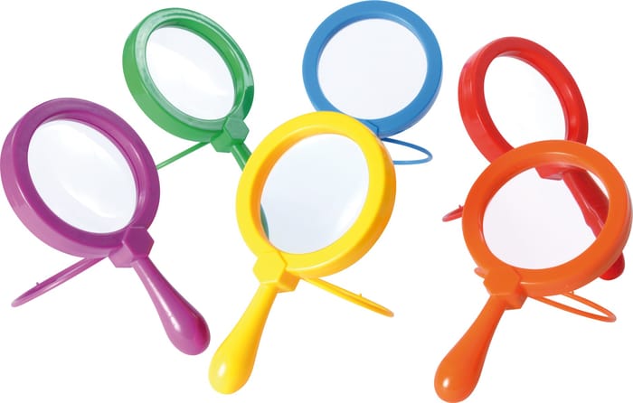 Magnifying Glass w. Stand Ø11.5 cm (asstd.), 1 pc