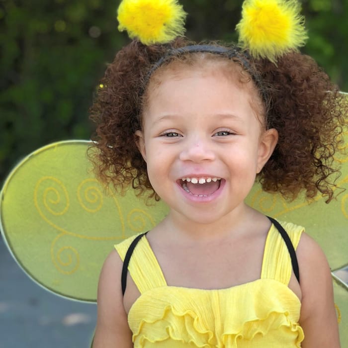 Bumblebee Costume - Wings & Headband, Size 3-7 yrs