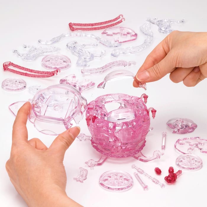 3D Crystal Puzzle - Royal Coach, 67 pcs