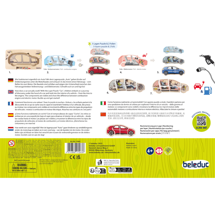 Layered Puzzle - Car
